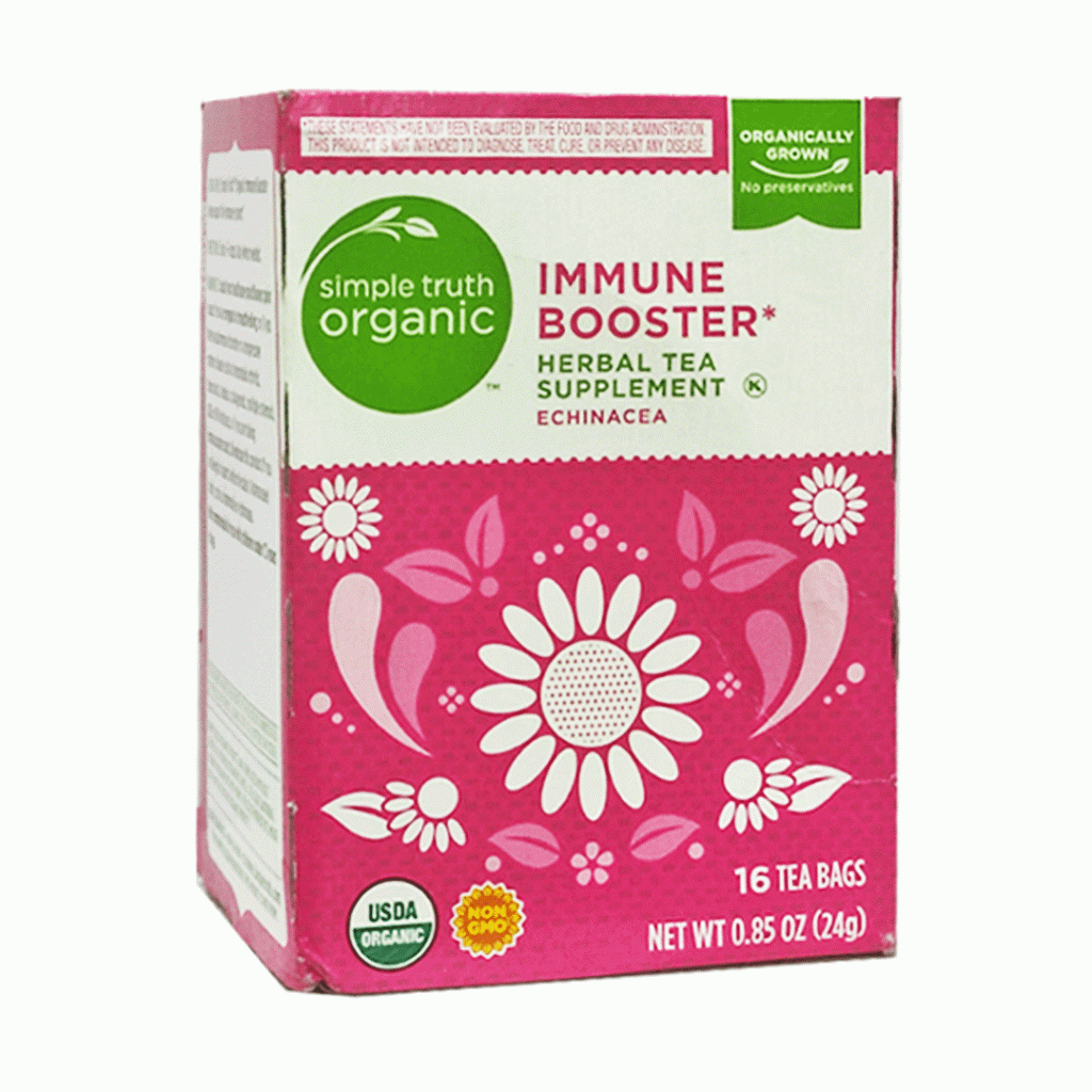 Simple Truth Organic Immune Booster Herbal Tea 16 Tea Bags (24g
