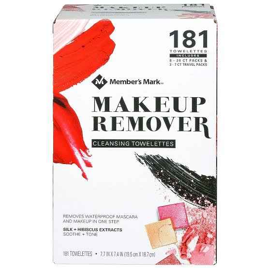 Member’s Mark Makeup Remover Wipes 8+3 pack 181 count ShopOnClick