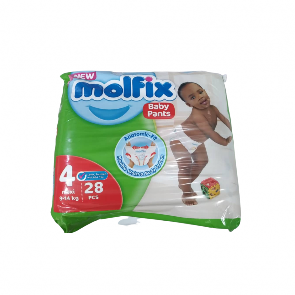 Molfix AnatomicFit Baby Pants 4 Maxi 28 Pcs ShopOnClick