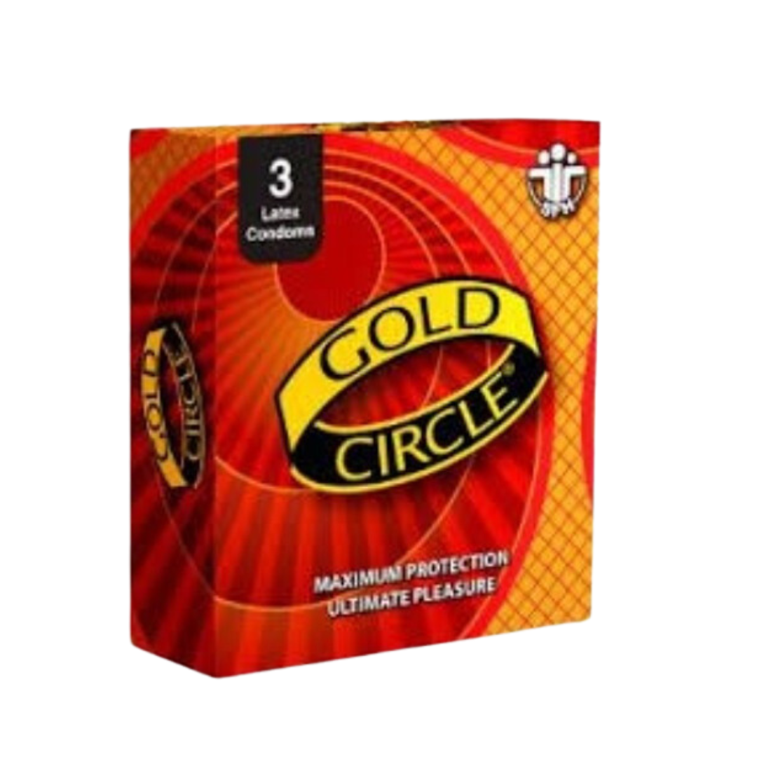 Gold Circle Condoms 3pcs ShopOnClick