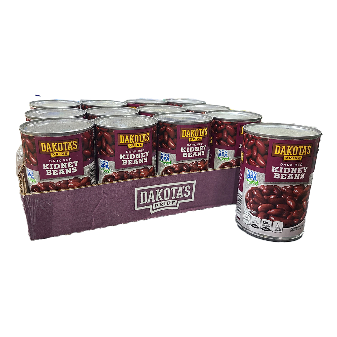 Dakota’s Pride Dark Red kidney Beans 439g x 12 ShopOnClick